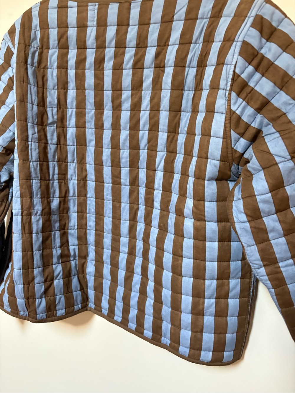 NWOT Anthropologie SZ Blockprints Quilted Tie-Front Jacket One Size - Picture 16 of 16